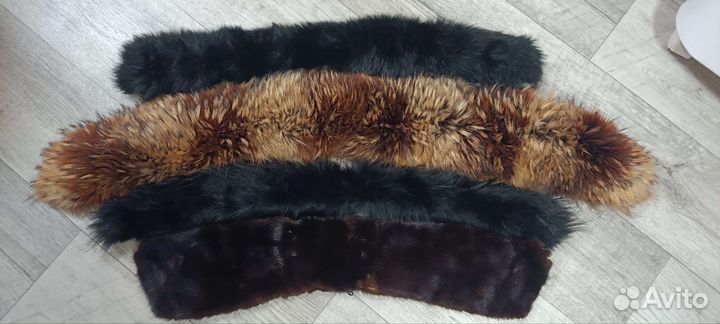 Натуральный мех на воротник