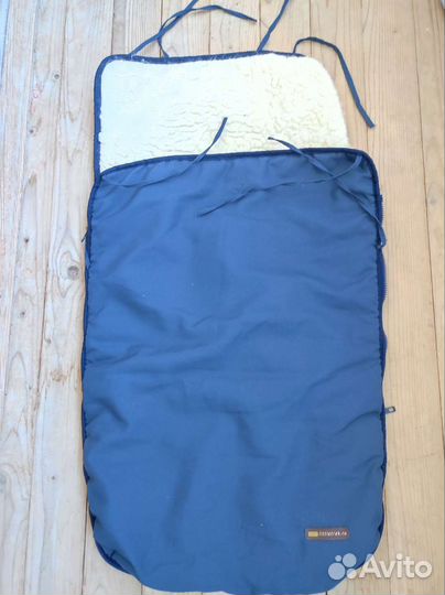 Конверт зимний в санки/коляску на овчине