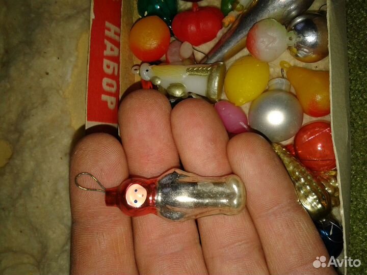 Набор елочных игрушек СССР