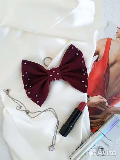 Заколки с бантами для волос