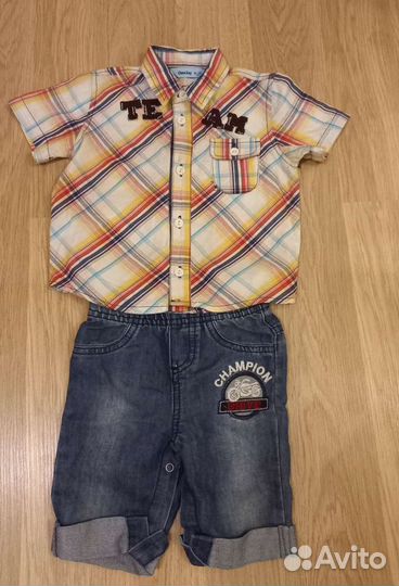 Детские вещи пакетом на мальчика 68-80