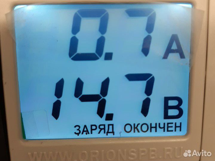 Зарядка аккумулятора