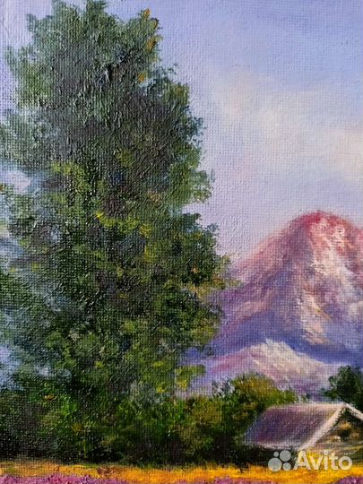 Картина маслом ручная работа 