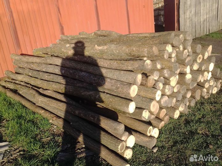 Столбы деревянные