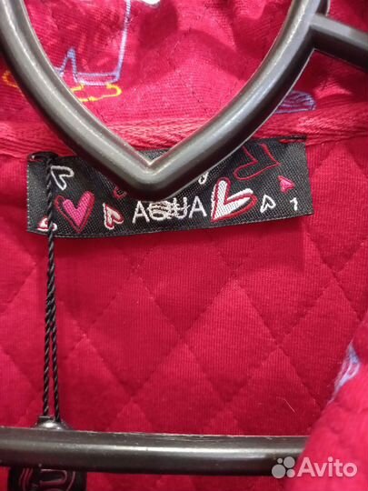 Жакет стеганый новый детский 42 44 Турция Aqua