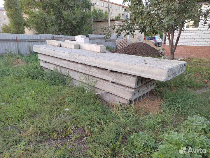 Плиты перекрытия пустотные бу