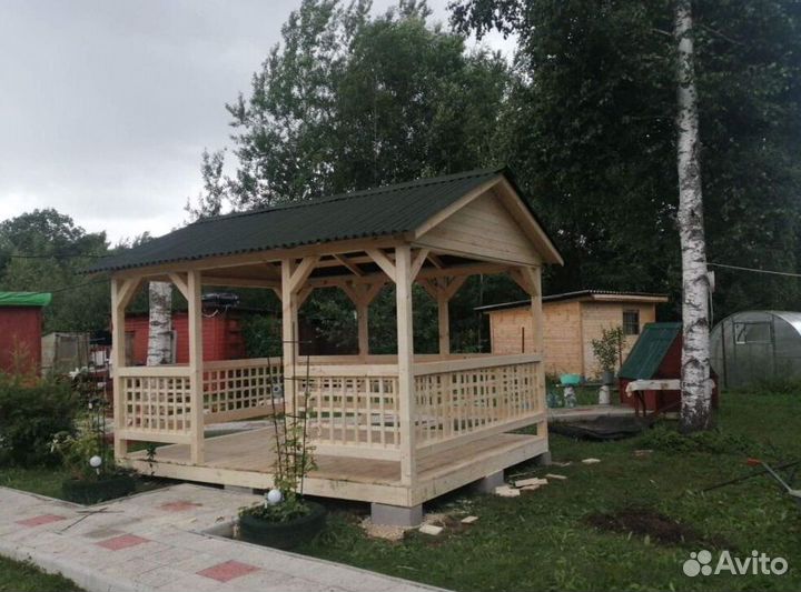 Беседка для дачи
