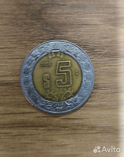 Монеты мексики