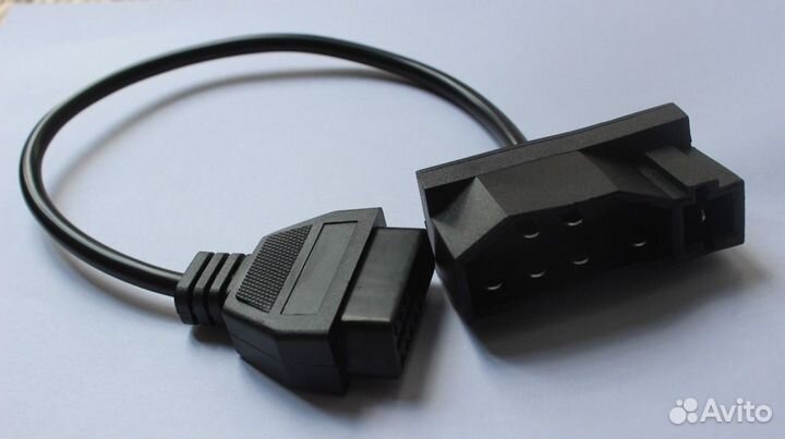 Автосканер OBD2 переходник ford 6 + 1 pin