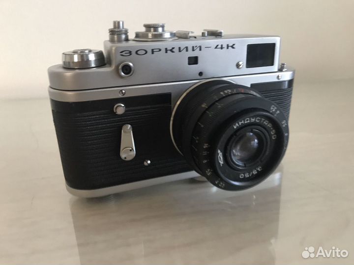 Фотоаппарат Зоркий-4К + объектив Индустрар-50