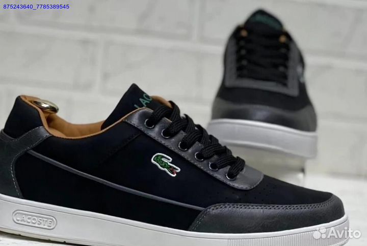 Кеды lacoste black 