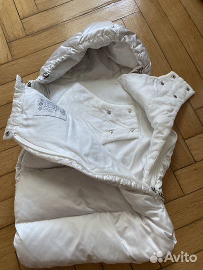 Конверт choupette, на выписку, пуховый, на молнии