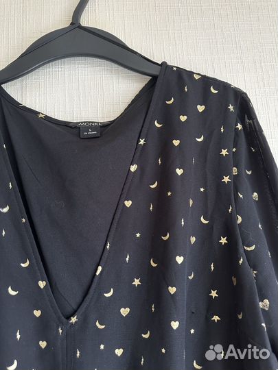 Черное платье Monki L XL