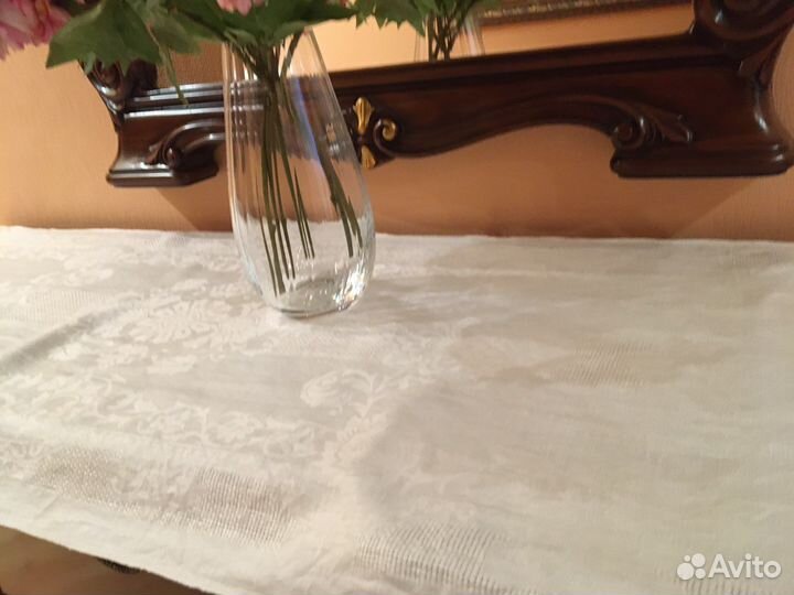 Салфетка льняная 145х50 см б/у