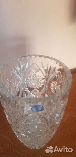 Новая ваза Bogemia Чешский хрусталь
