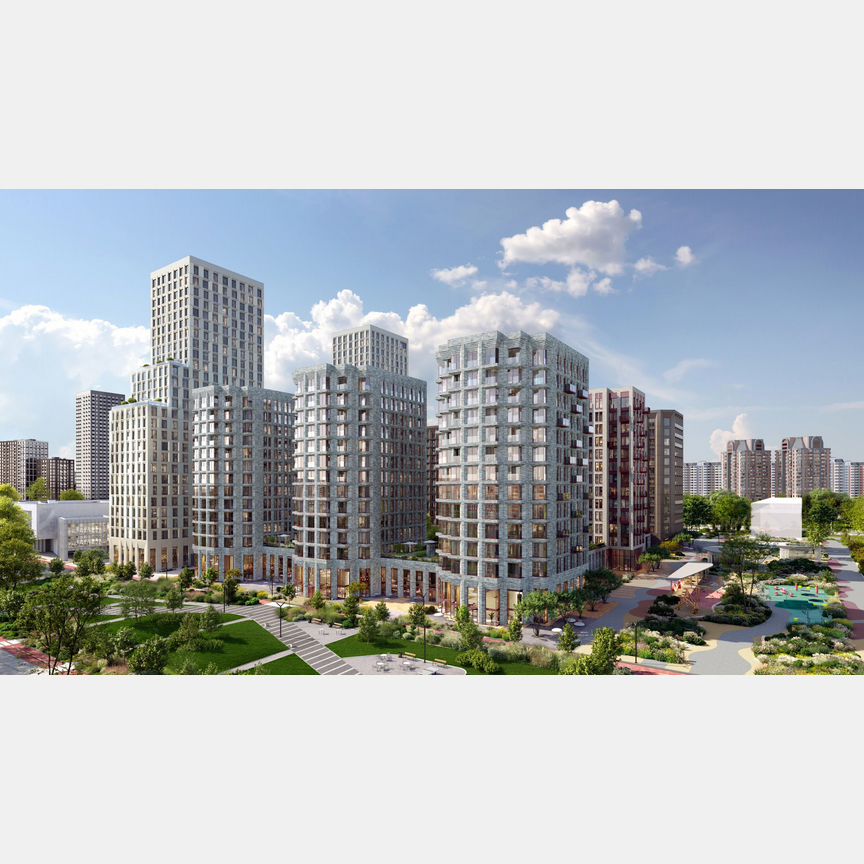 2-к. квартира, 78,3 м², 2/13 эт.