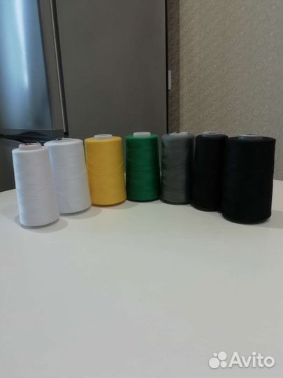 Нитки швейные 7 катушек