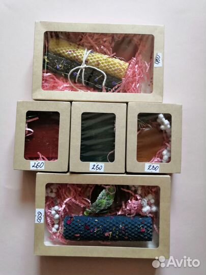 Свечи и мыло ручной работы