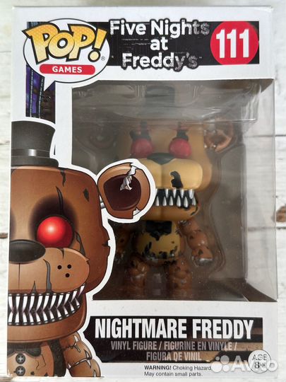 Funko pop FNaF Nightmare Freddy 111
