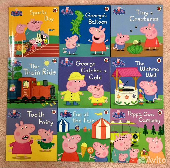 Peppa Pig /Детские английские книги
