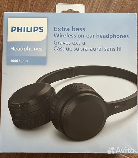 Беспроводные наушники philips