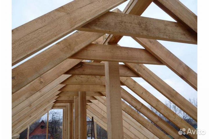 Доска обрезная 50х150х6000 стропильная