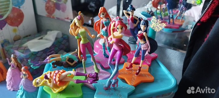 Винкс фигурки из журнала