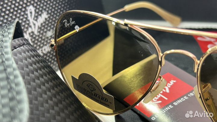 Очки ray ban aviator