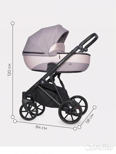 Коляска riko nano pro 3 в 1