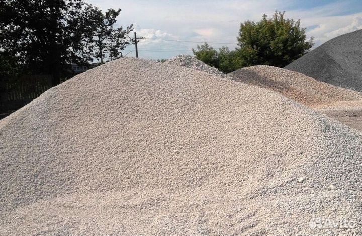 Щебень известняковый с доставкой