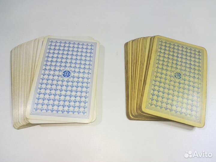 Винтажные игральные карты ГДР Sweetheart II