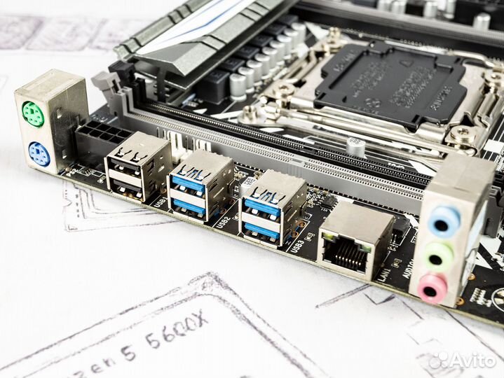 Комплект E5-2637v3 + 2011-V3/V4 + DDR4 8+8 Gb