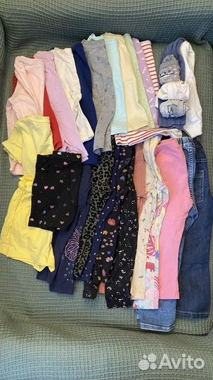 Пакет вещей для девочки 92 98