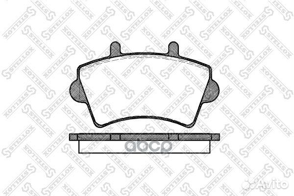 Колод.торм.пер. GDB1442/830000-SX Stellox 8300
