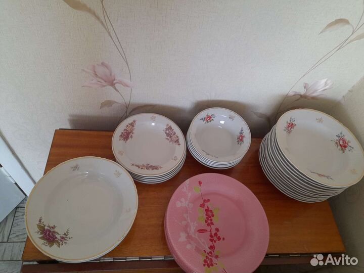 Блюдо, тарелки СССР