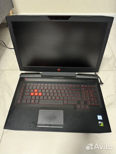 Игровой ноутбук hp omen model17 an040-ur