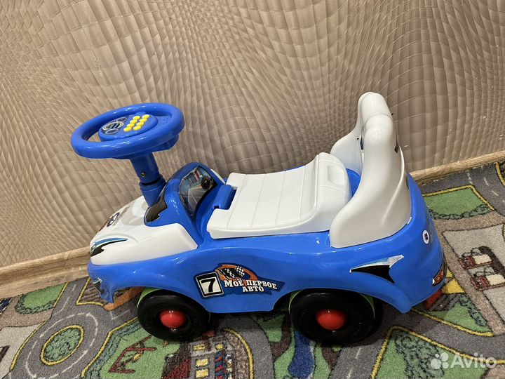 Машинка каталка Мое первое авто