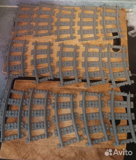 Лего city рельсы оригинал