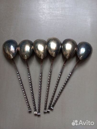 Чайные ложки мельхиор СССР