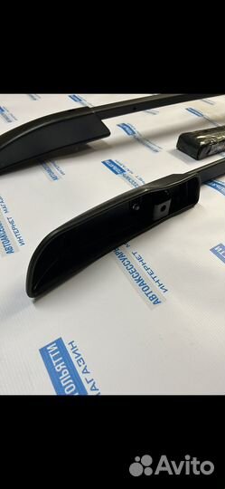 Лада Ларгус рейлинги усиленние с багажником/чер