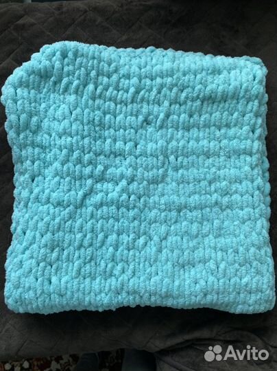 Плед детский вязаный ручная работа
