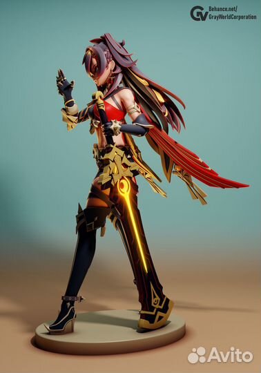 3D фигурка Dehya (Genshin)