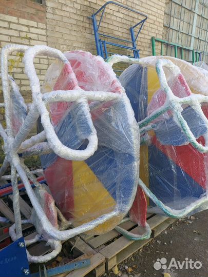 Горка, балансир, карусель G2957