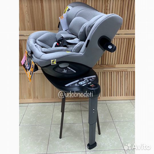 Joie I-spin360 поворотное, adac, gray flannel