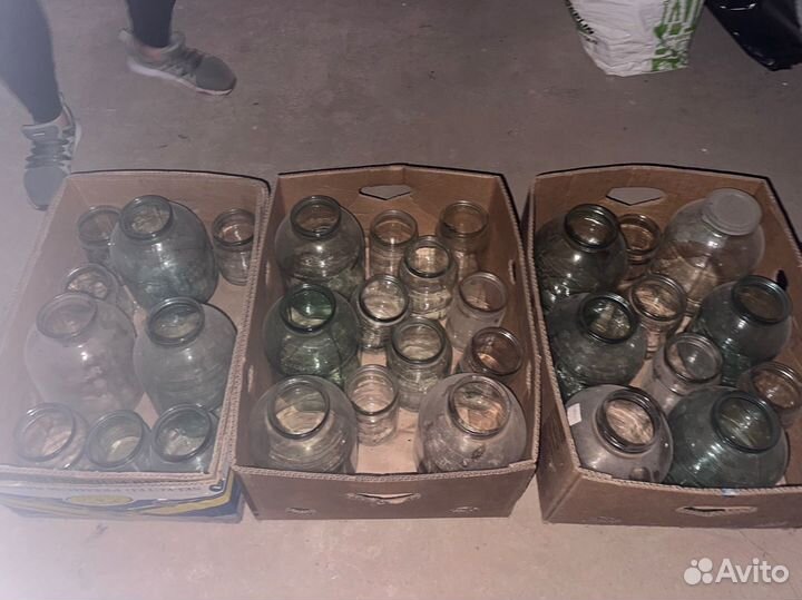 Банка стеклянная