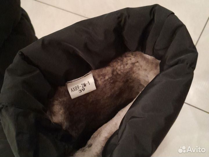 Дутики зимние женские 39