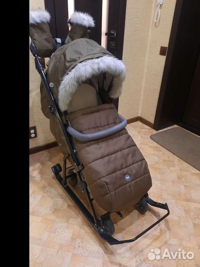 Санки коляска ника 7-5sk