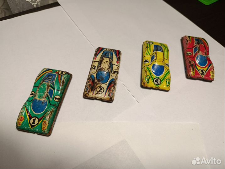 Машинки металлические СССР