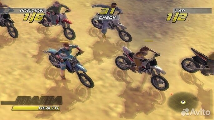 PS2 Motocross Mania 3 (английская версия) б/у