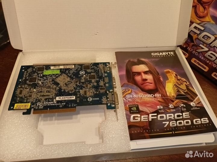 Видеокарта GeForce 7600 GS 256MB